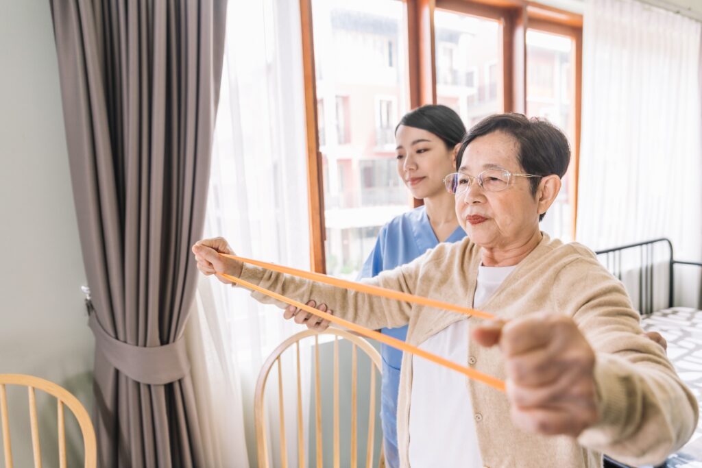 Aide à domicile aux seniors pour le sport